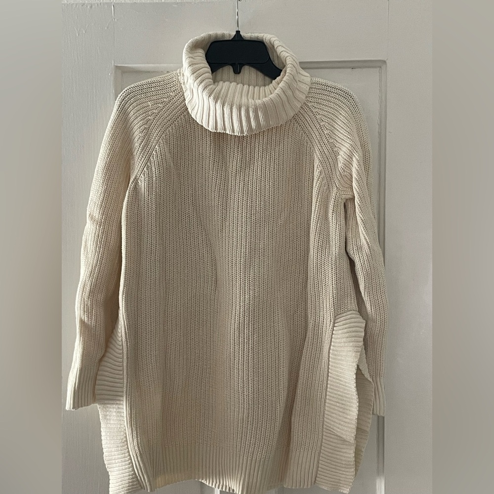 Kate Spade Cream Cowl Neck Sweater